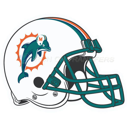 Miami Dolphins Iron-on Stickers (Heat Transfers)NO.584